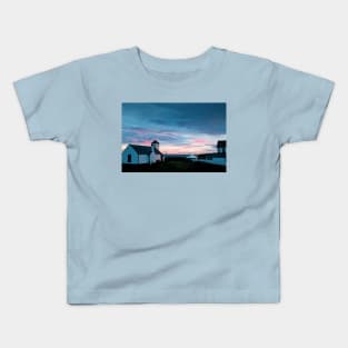 Seaton Sluice Sunrise Kids T-Shirt